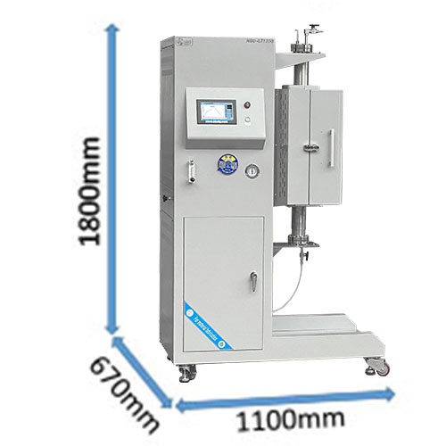 1200℃ FBCVD(流化床燒結爐)
